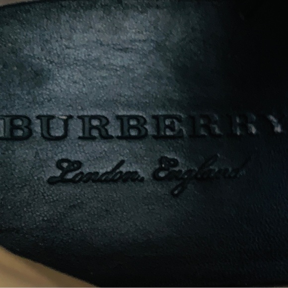 BURBERRY REETH Canvas High-Tops Sneakers - Picture 8 of 10